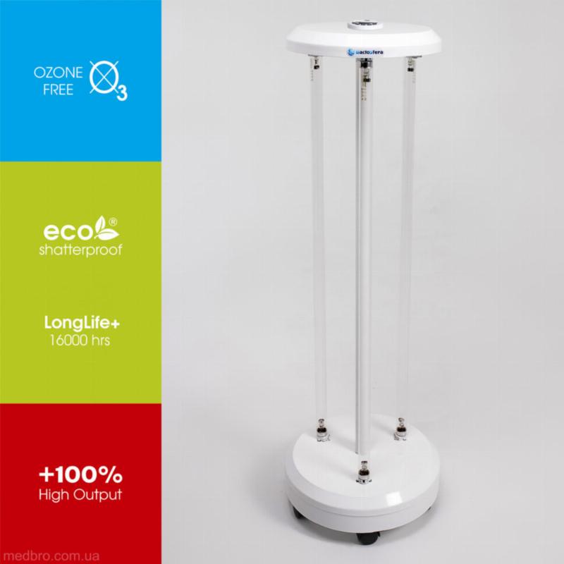 Медичний опромінювач BactoSfera MED 55х3 TIMER